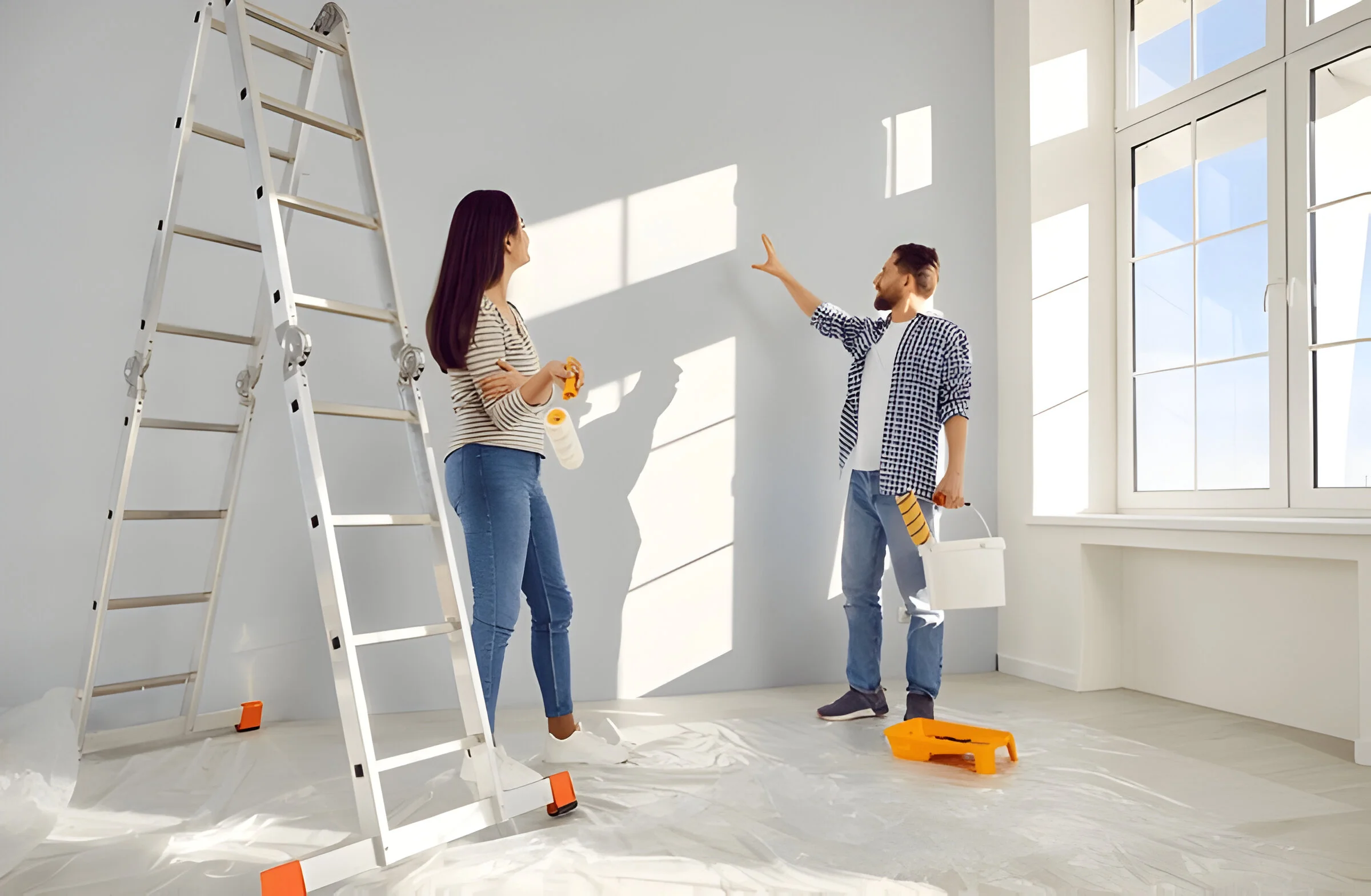 wie lange dauert wohnung streichen